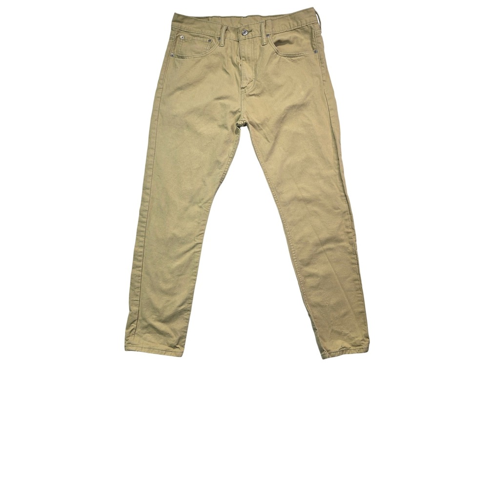 Levis 511 Slim Fit Pants Mens 34 Tan Khaki Cotton Twill Chino Street Utility